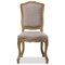 Baxton Studio Chateauneuf Oak Beige Upholstered Dining Side Chair 120-6674 - alternate 1